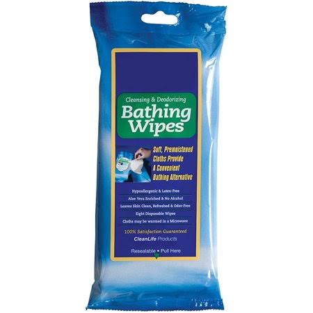 Rinse-Free Bath Wipe Soft Pack D775853