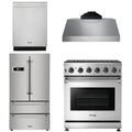 30 Propane Gas Range, Range Hood, Refrigerator, Dishwasher X20489