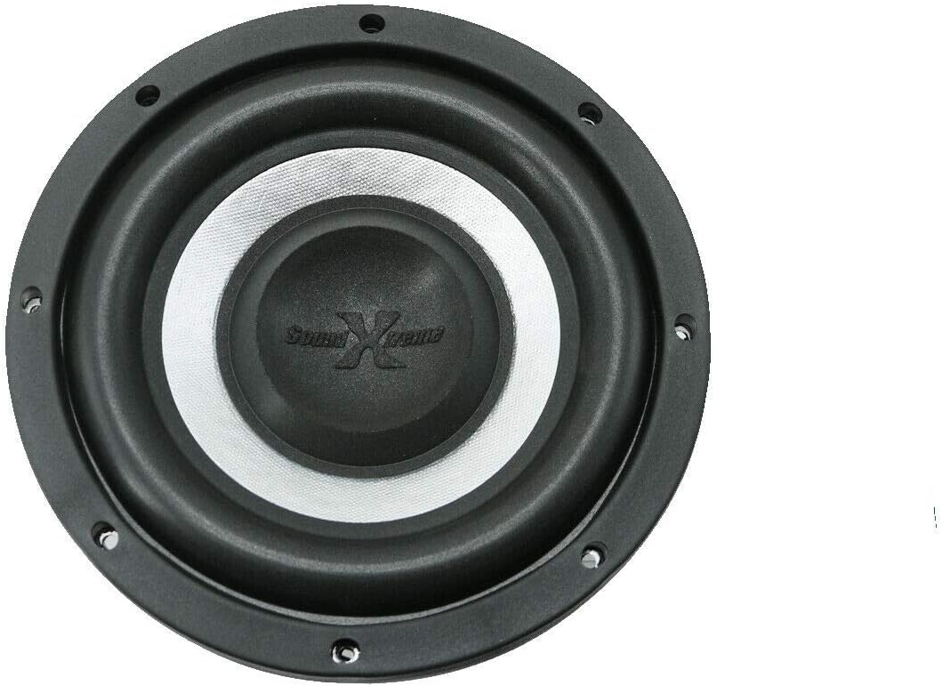 2X 8 Inch 1200 Watts Max Power Car Audio Subwoofer Dual 4 Ohm Voice Coil Pack of 2 Q1175