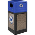Black Container with Blue Lid R317913