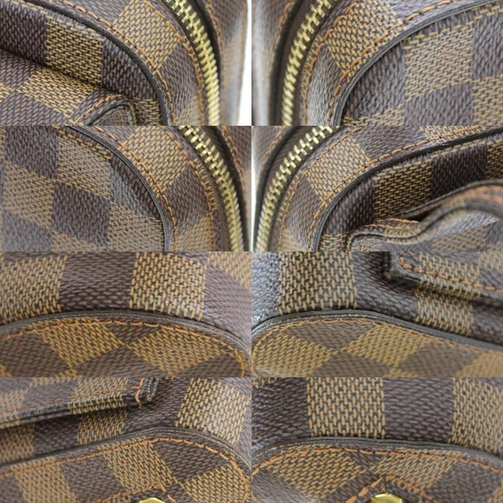 Pre-Owned Damier Ebene Waist Pouch Body Bag Y49668