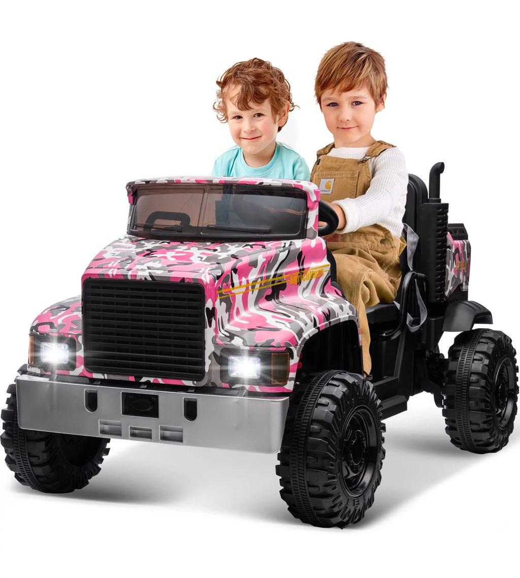 24V 2 Seater Ride on Dump Truck Q426