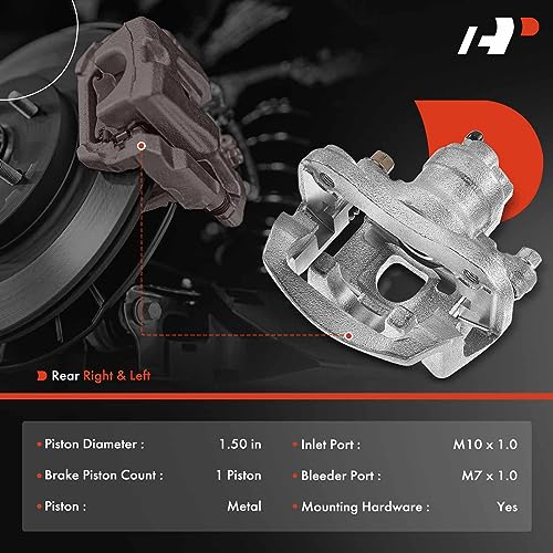 Disc Brake Caliper Assembly with Bracket Rear Right Passenger Side M486828