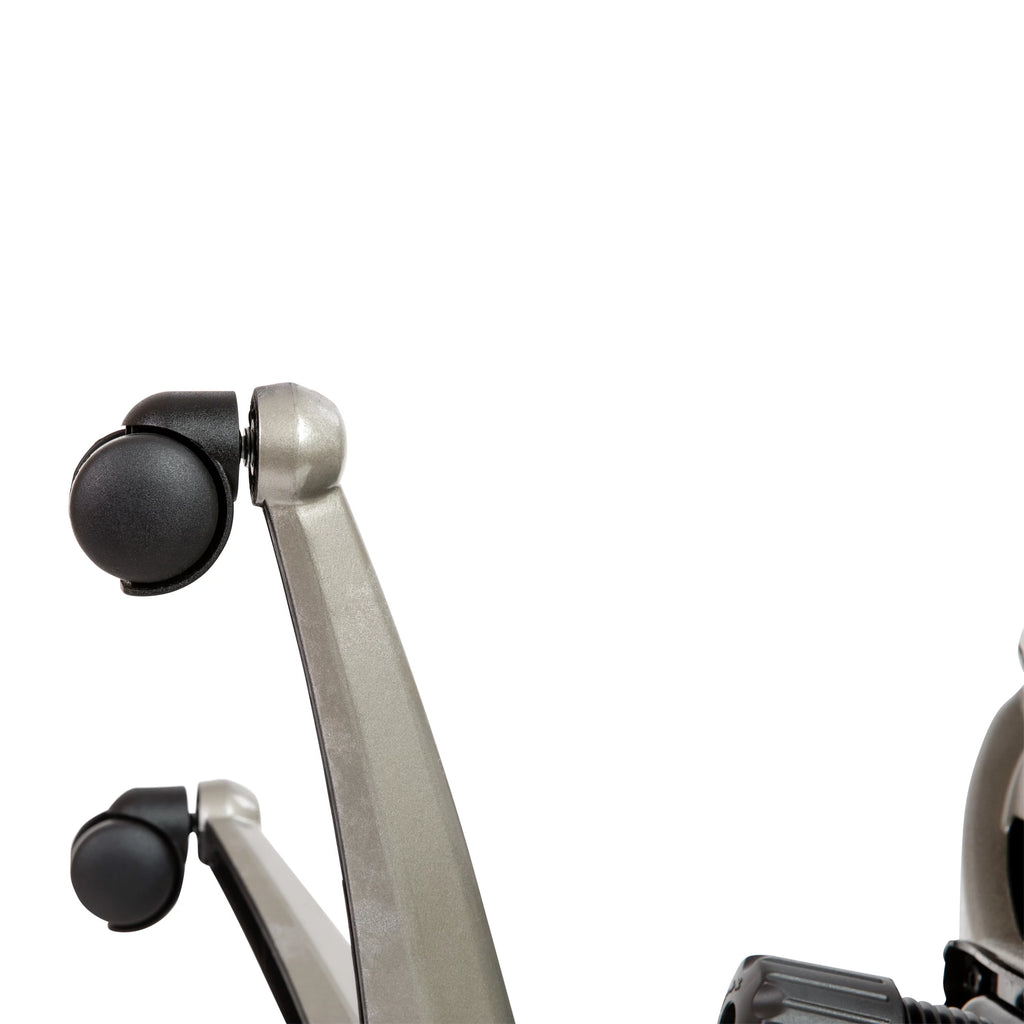 Mid-Back Transparent Black Mesh Executive Swivel Office Chair with Flip-Up Arms J16744