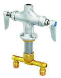 Brass Deck Mount Pre-Rinse Base Faucet with 8-Inch Centers Q6544
