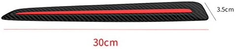 Black Anti-Collision Bumper Guard Strip Protector Trim (2 Pack) G629353