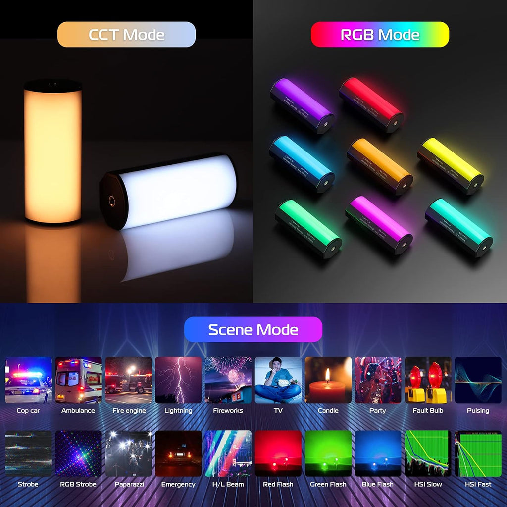 RGB LED Video Light Wand with LCD T429704