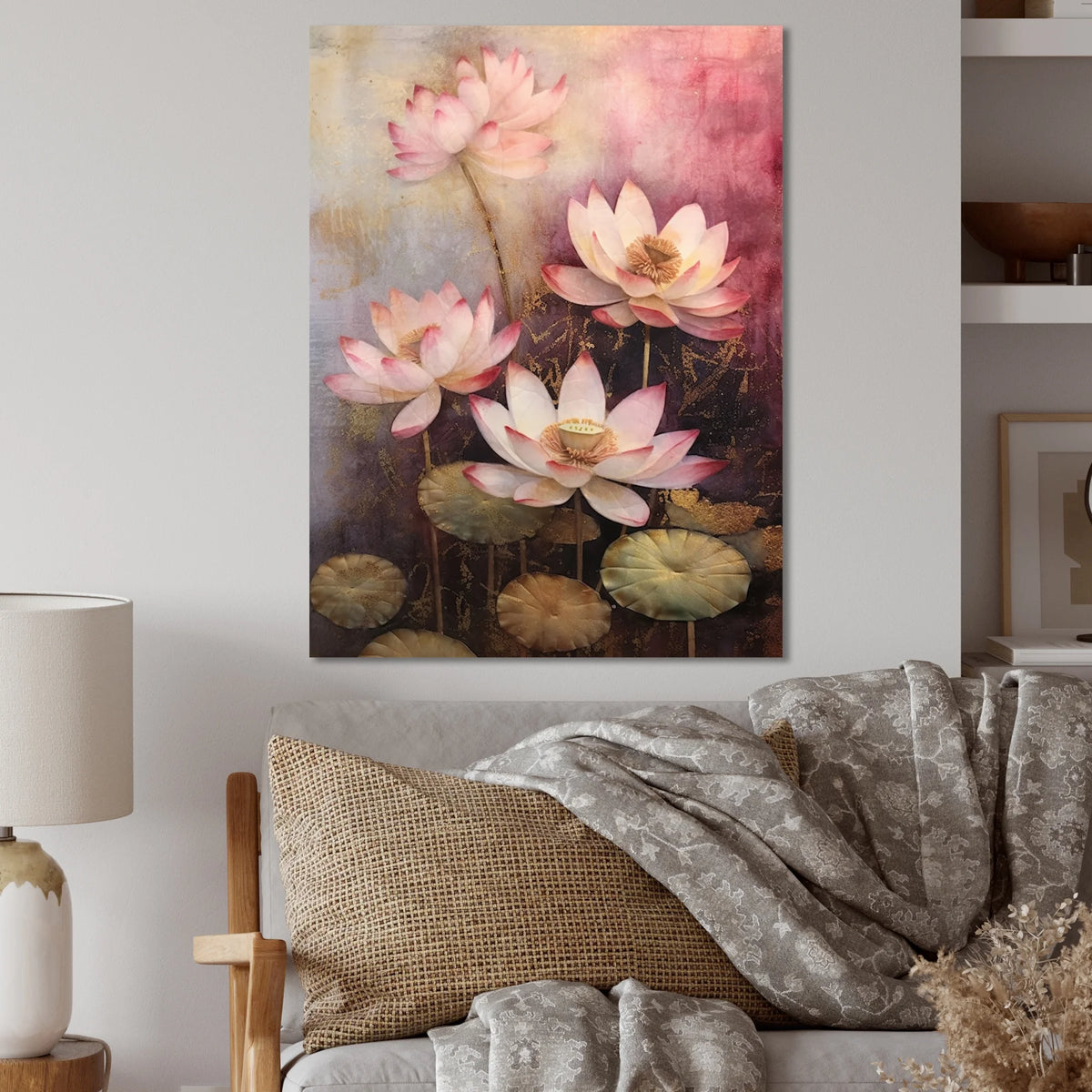 Floral Metal Art Print X782045