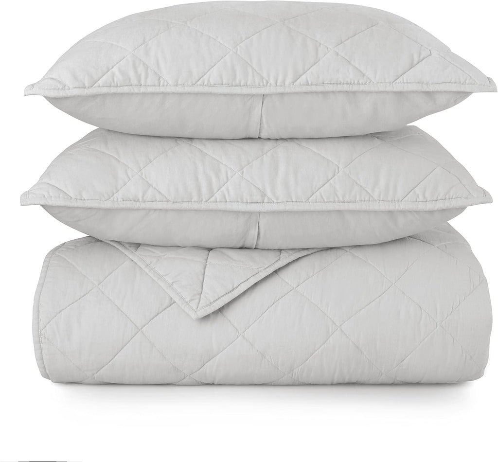 King Cotton Linen Percale Quilt E507343