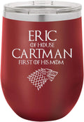 Insulated Stainless Steel Wine 12 Oz Maroon G883588