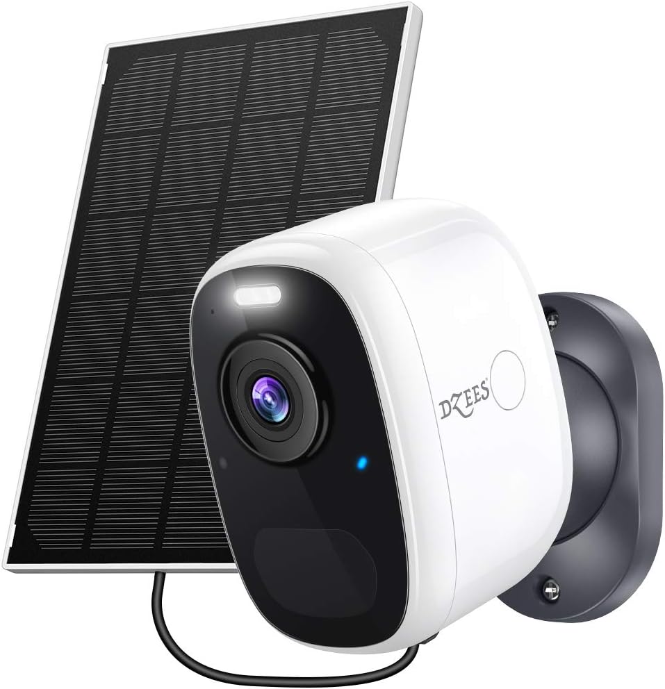 Solar Powered Wireless Outdoor Security Camera with 1080P Color Night Vision A91815