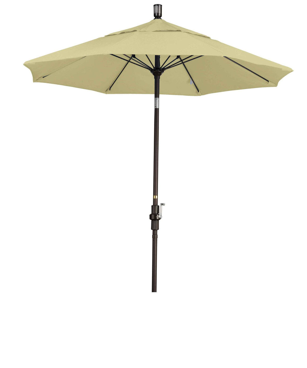 Black 7.5 ft. Fiberglass Tilt Market Umbrella W642747