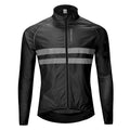 Black XXL Windproof Long-Sleeve Riding Jacket O810600