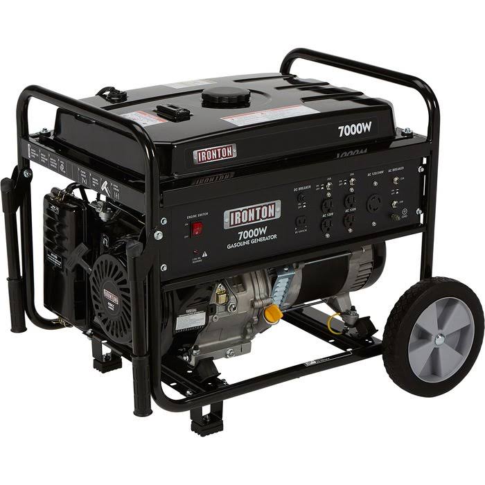 Portable Generator with Wheel Kit - 7000 Surge Watts, 5500 Rated Watts D575125