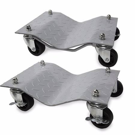 1500lb Car Tire Wheel Dolly Moving Cart, 2pc H74525