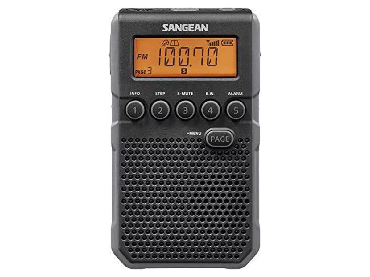 Portable AM/FM Radio, Black E7647