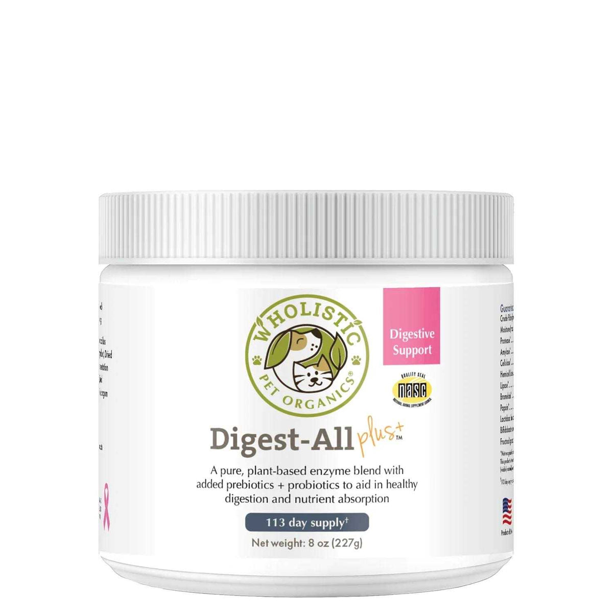 Pet Organics Digest All Plus Pet Supplies Q3483