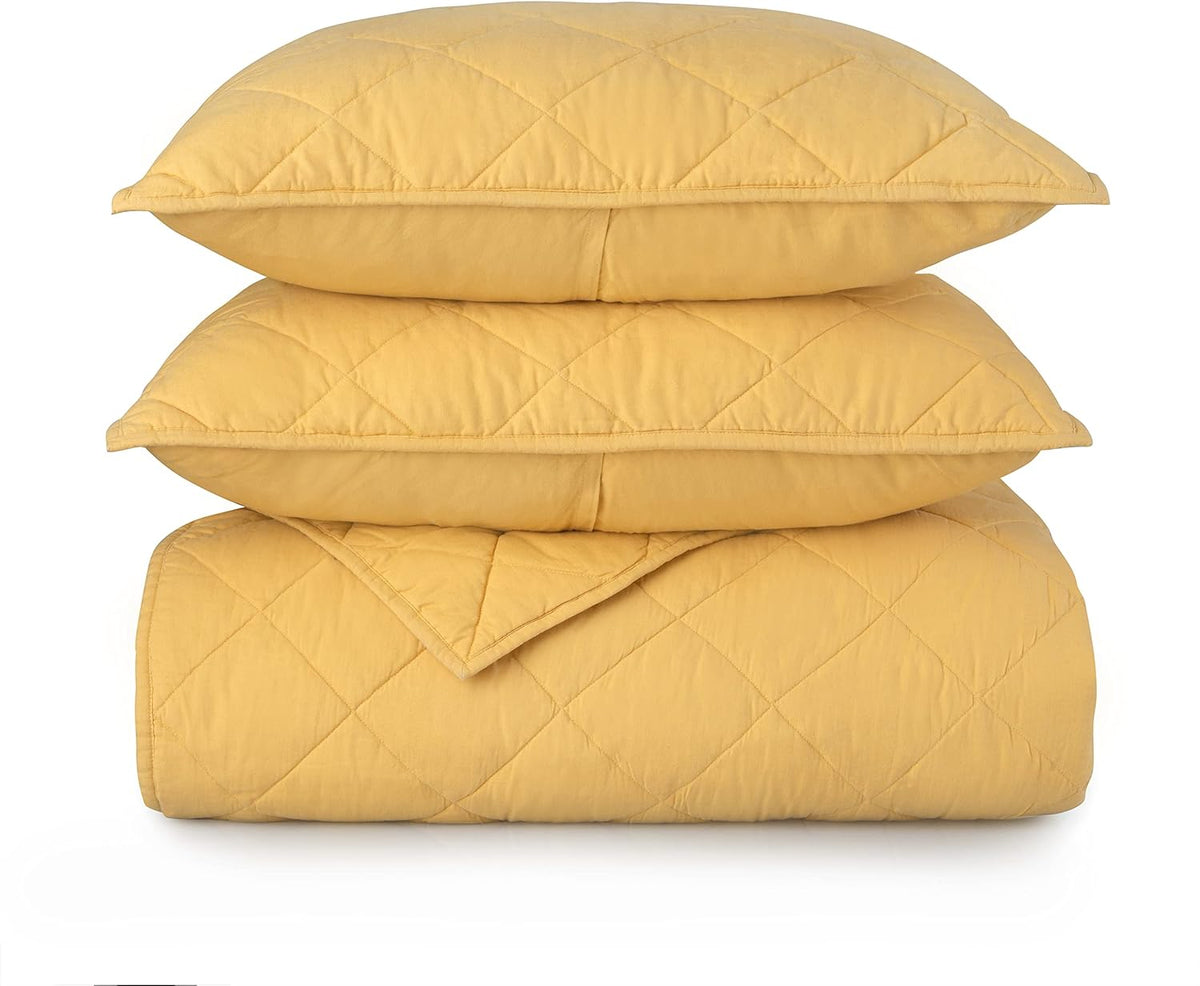 King Cotton Linen Percale Quilt E507343