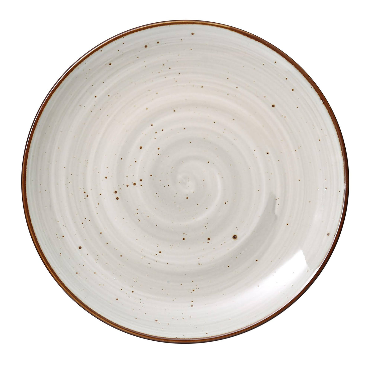 White Porcelain Coupe Plate 16 Packs B8261