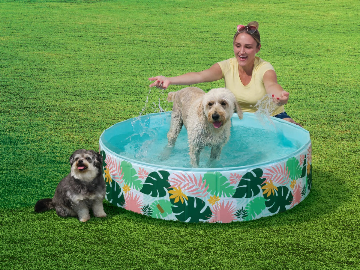 47 Folding Portable Pet and Kiddie Swimming Pool and Bath J798