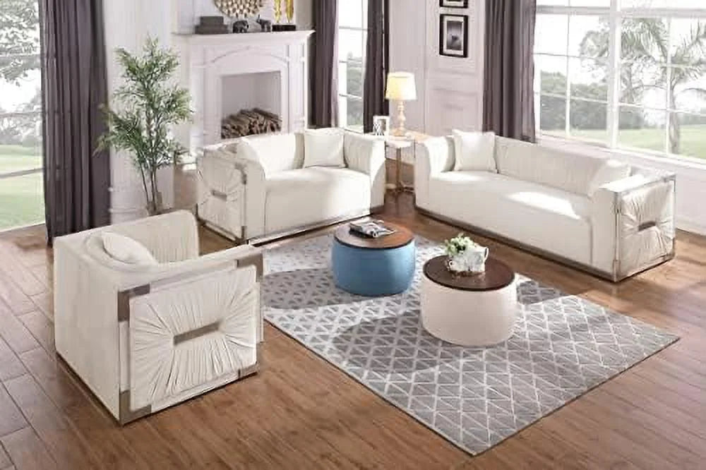Round Velvet Ottoman with Wooden Lid J91789