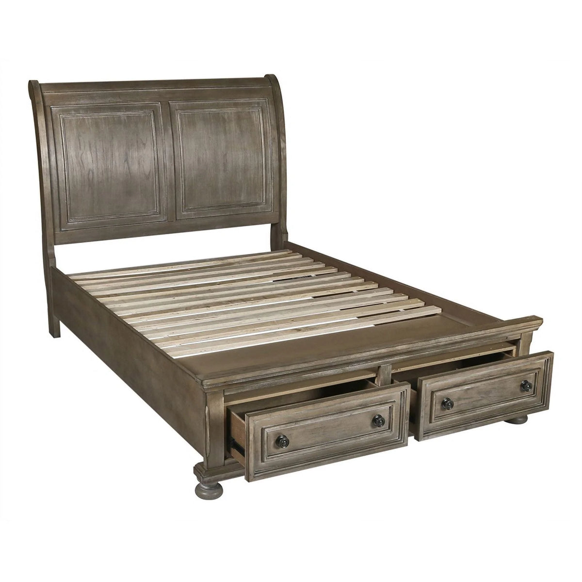 4PC Wood Full Bedroom Set S265
