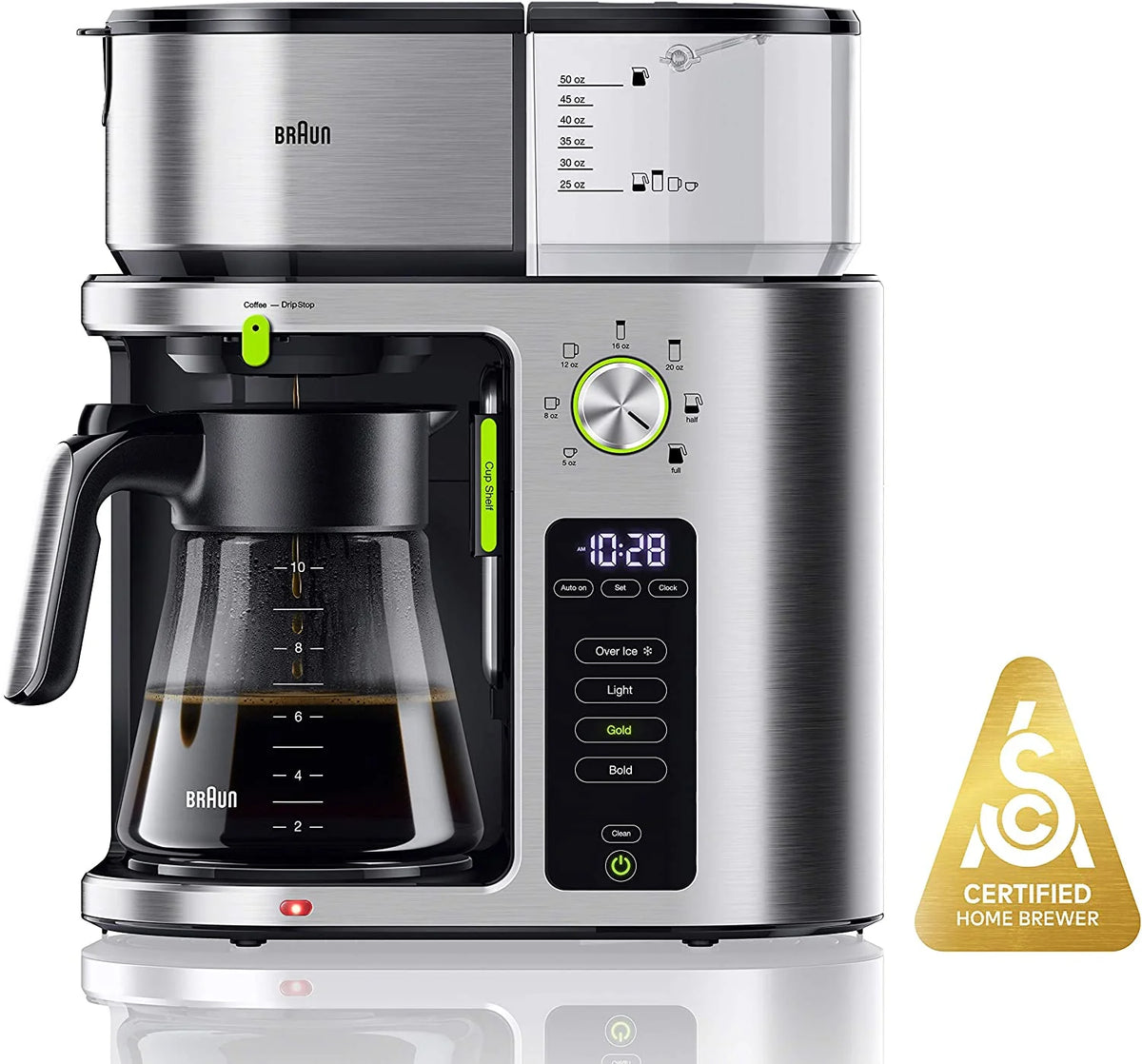 SCA Certified Coffee Maker with 7 Brew Sizes K728868