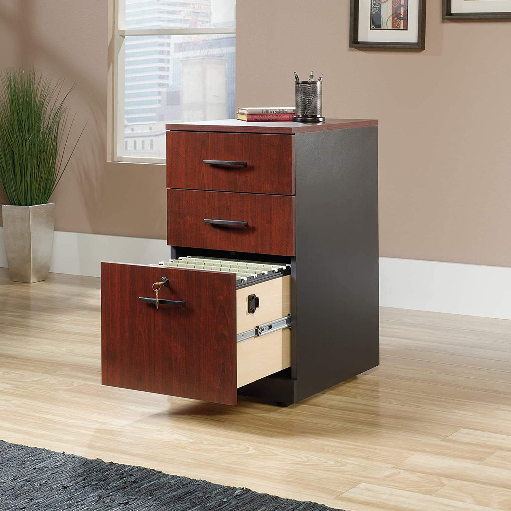 3 Drawer File Storage Cabinet in Classic Cherry X20664