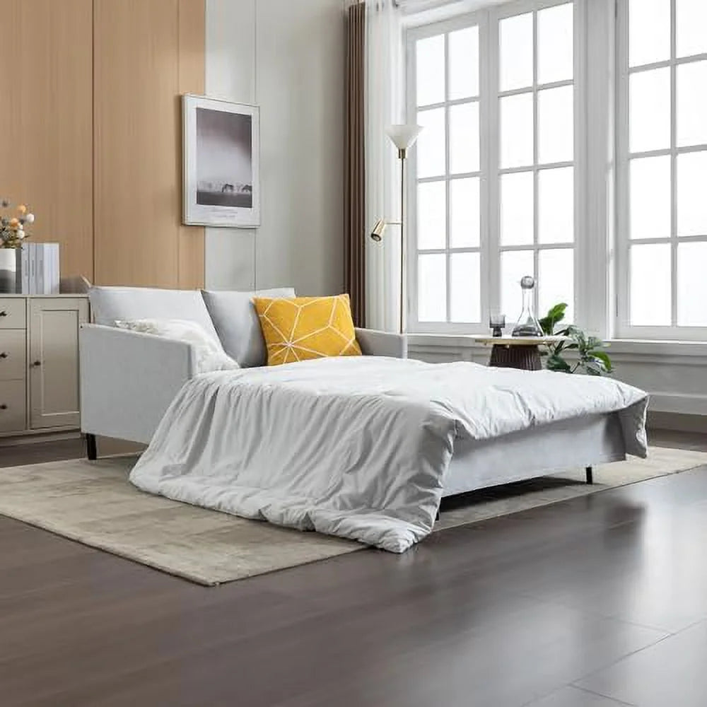 3 in 1 Sleeper Sofa Bed White J855