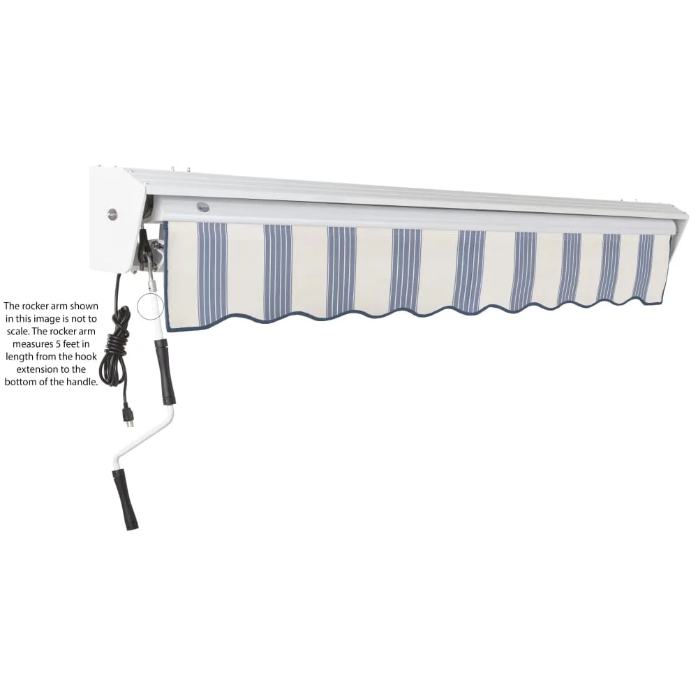 Motorized Retractable Awning with Remote G61798