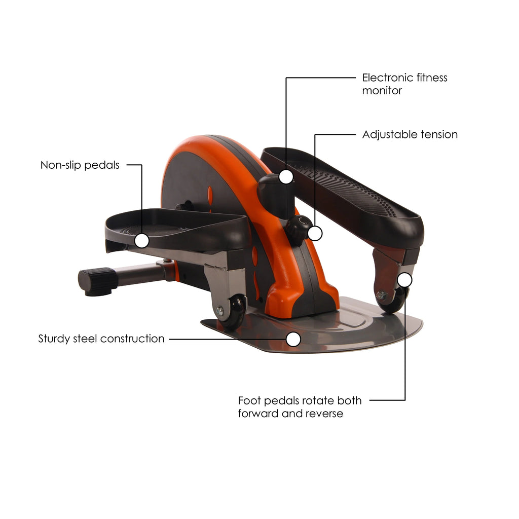Compact Black Lower Body Workout Machine J515439