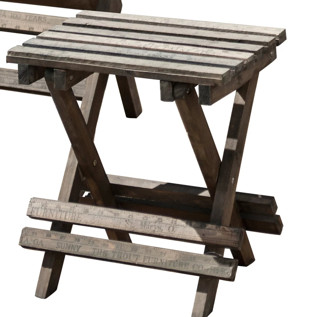 Brown Set of 3 Wooden Chairs M285