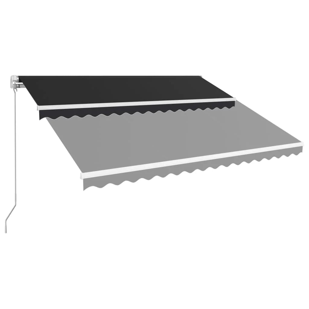Weather-resistant Door Canopy with White Frame M682