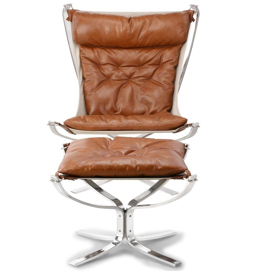 Chair with Ottoman G840377