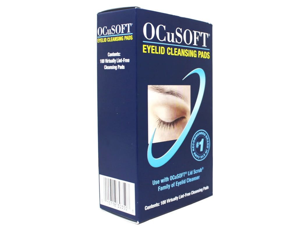 Eye Lid Cleansing Pads, 100 Ea, 6 Pack J215986