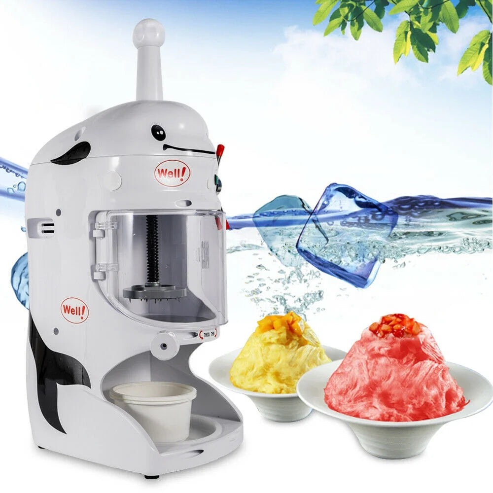 350W Commercial Ice Crusher Snow Cone Machine K264