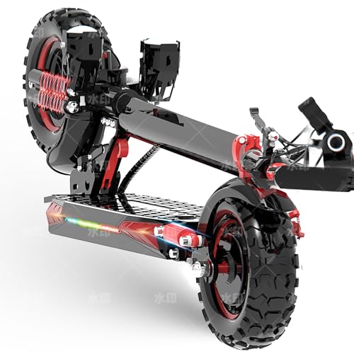 48V 1200W 35 Mph Foldable Electric Scooter with Seat R692576