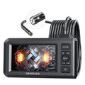 Dual Lens Industrial Endoscope with 16.5FT Semi-Rigid Cable T2316