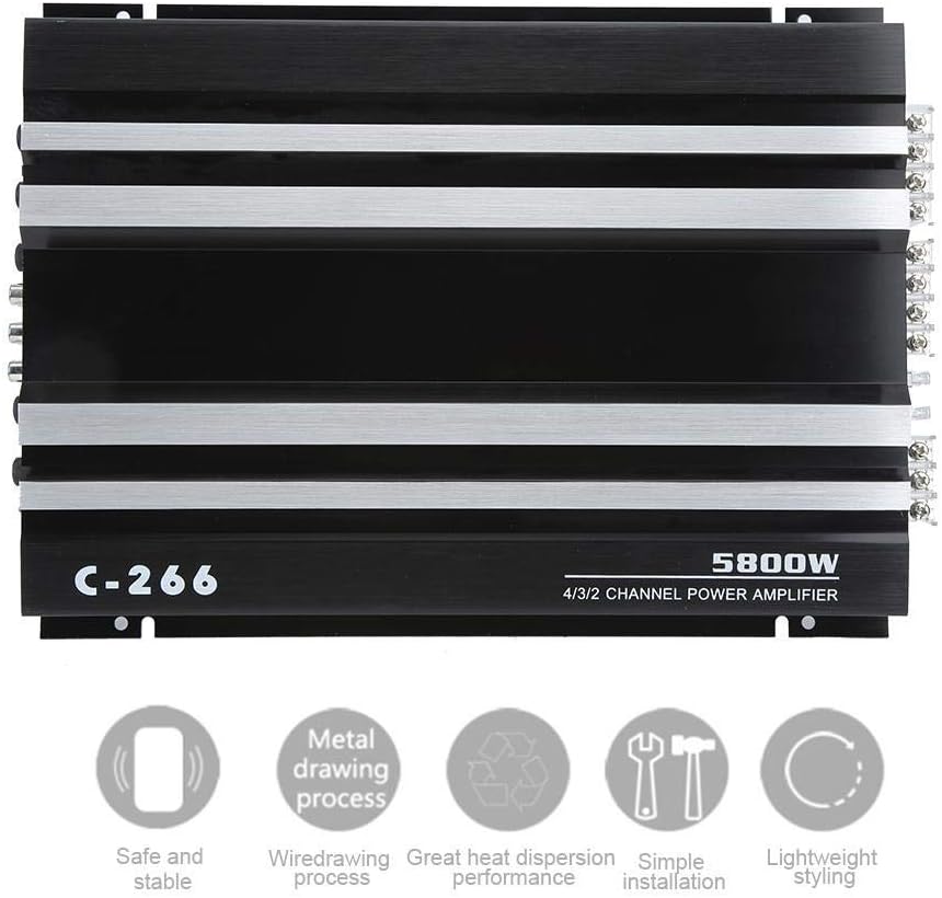 5800W 12V Car Amplifier T932