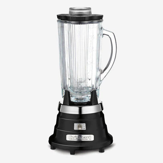 750W 40oz Glass Jar 2-Speed Black Blender Y141792