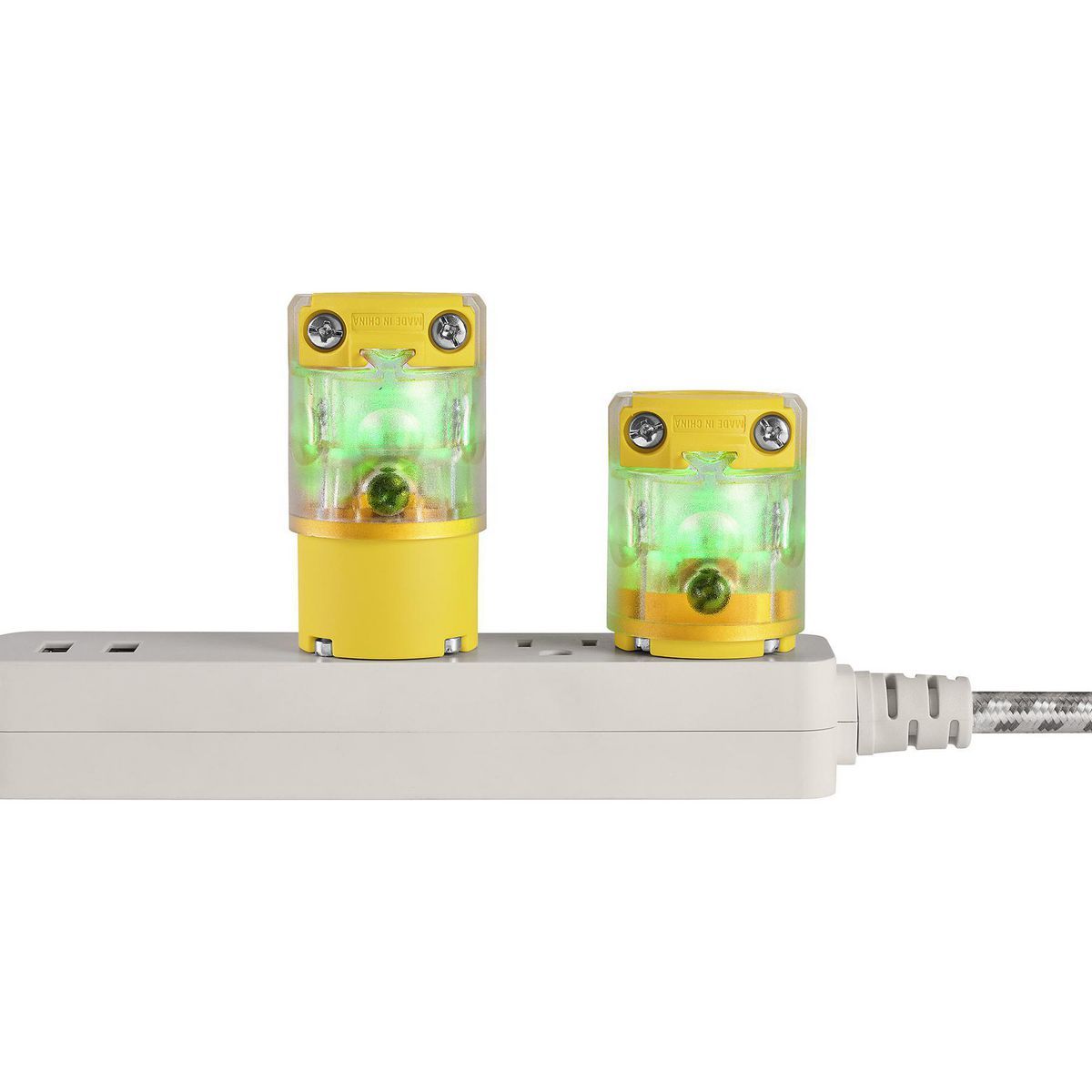 125V 15 Amp 12-18 AWG Light Up Female Connector I43732