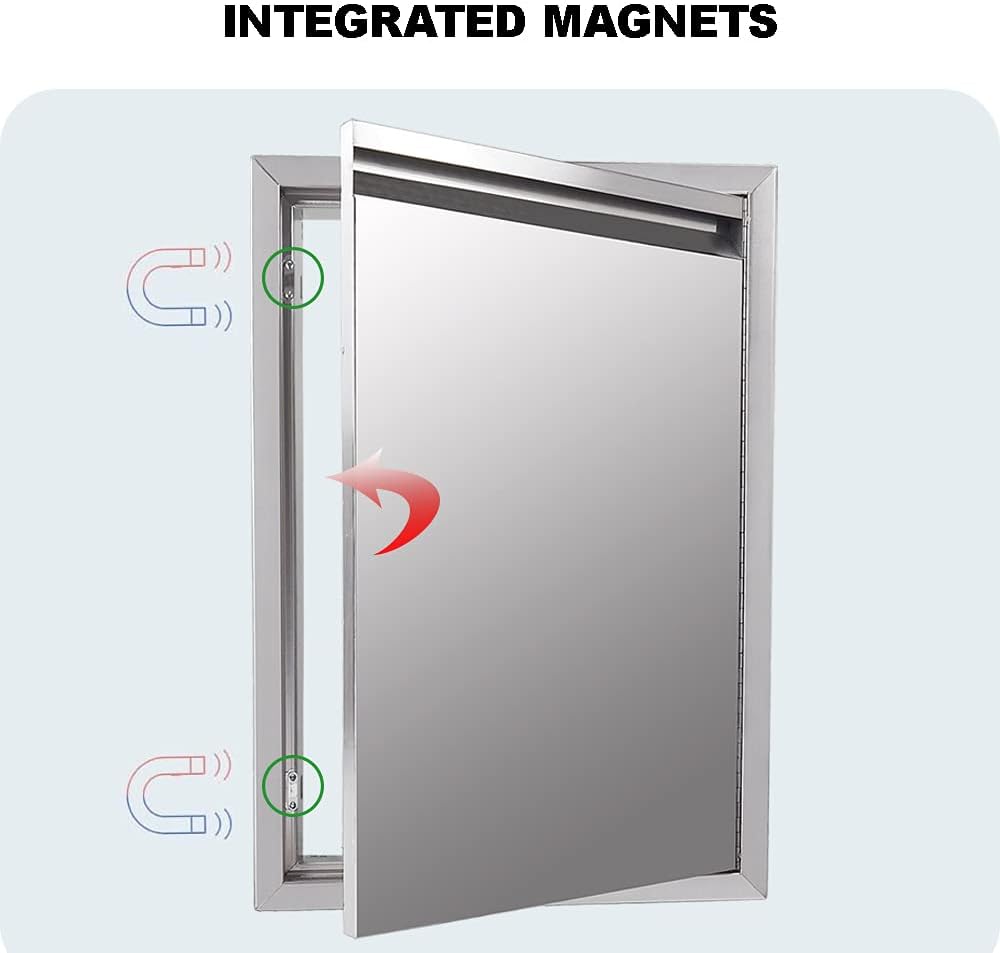 Stainless Steel Single Access Door O78168