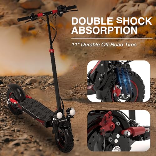 48V 1200W 35 Mph Foldable Electric Scooter with Seat R692576