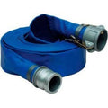 2x22 x 25& PVC Lay Flat Discharge Hose with Aluminum Cam & Groove Fittings G374
