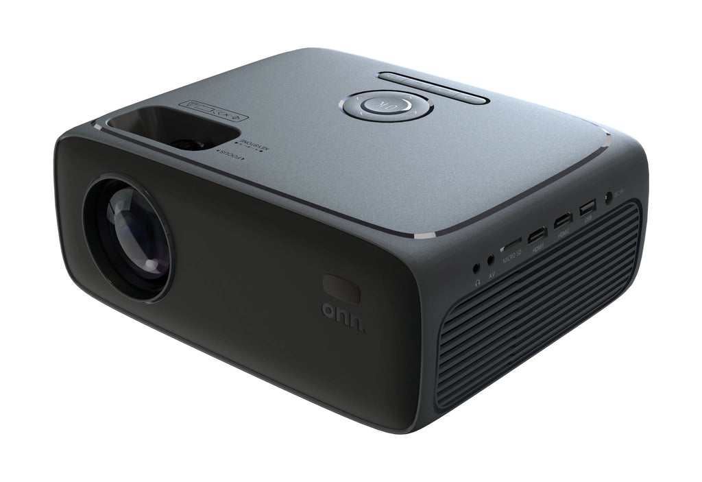 720P HD LCD Home Theater Projector with HDMI Cable, Black U200776