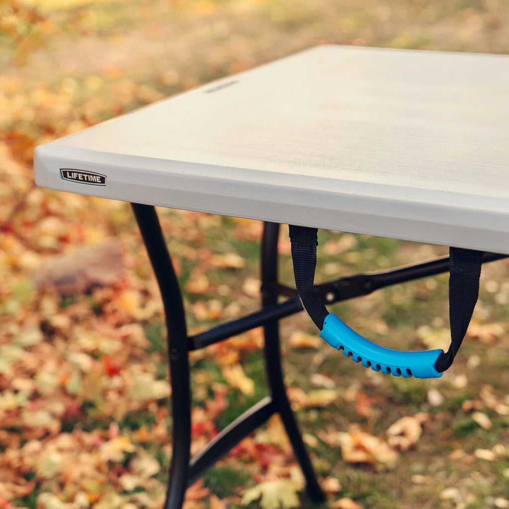 5 Foot Rectangle Fold-in-Half Table Gray K84897