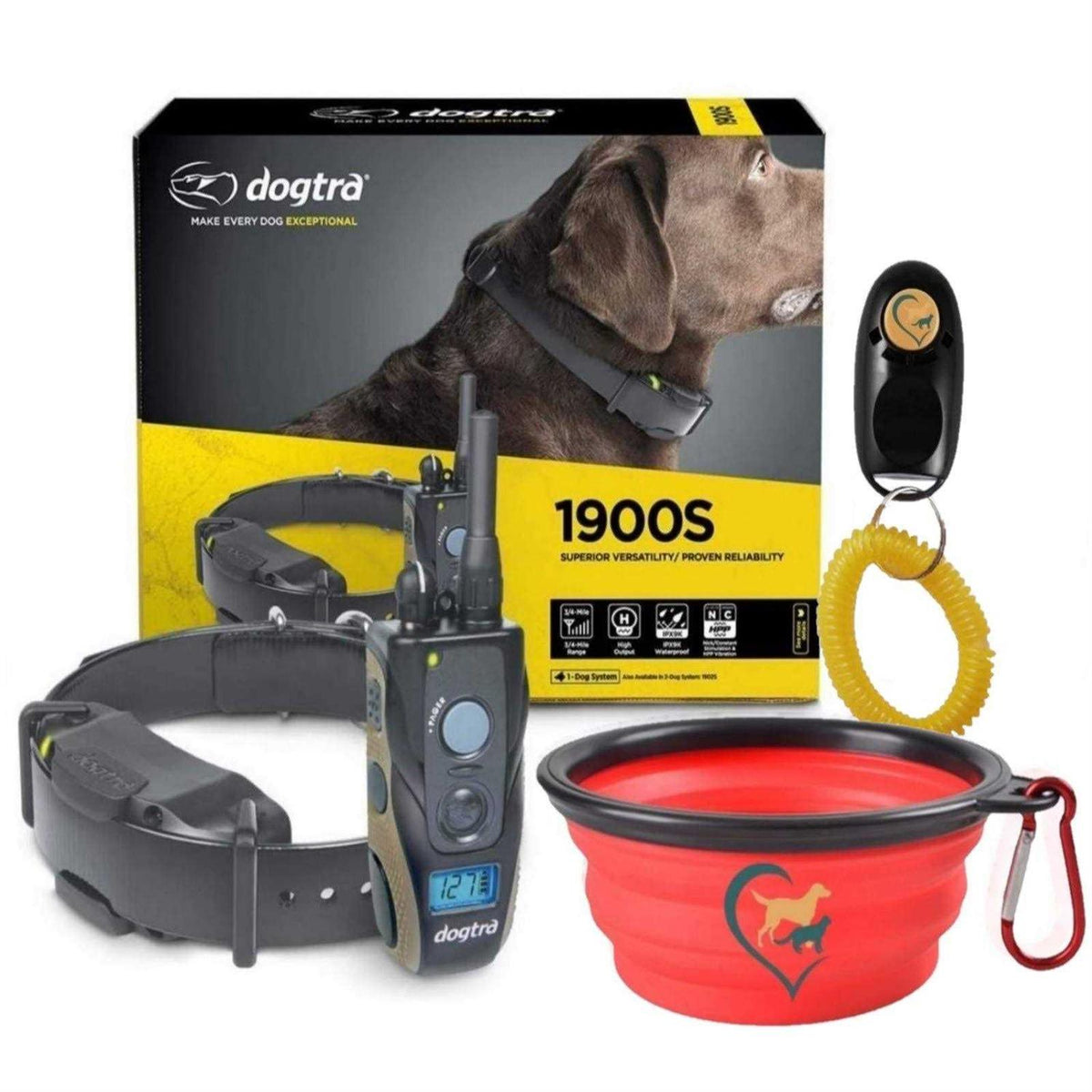 Black 1 Mile Remote Trainer E766992