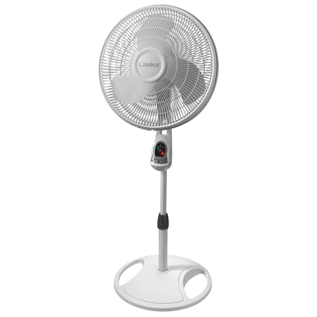 16 3-Speed Oscillating Pedestal Fan with Timer and Remote K999
