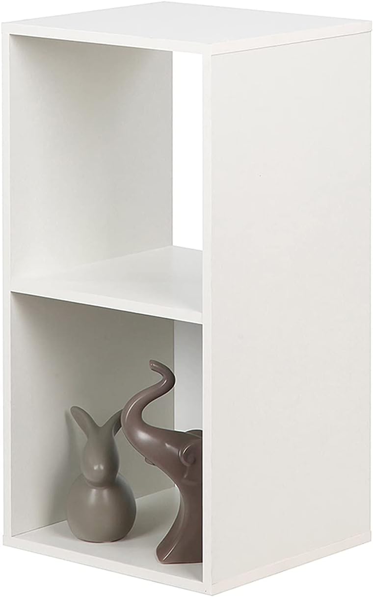White 6-Cube Wooden Storage Organizer S893193