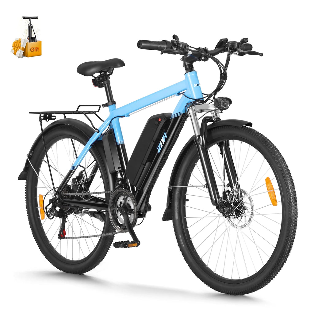 Electric Mountain Bike 350W 21 Speed Black I637256